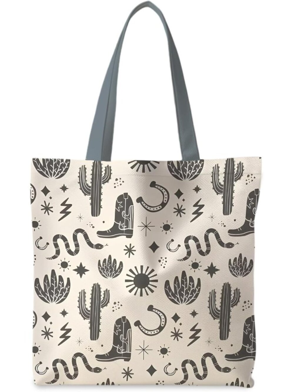 Western Tote Bag, Cowgirl Canvas Tote Bag for Women, Western Gifts, Cowgirl Gift